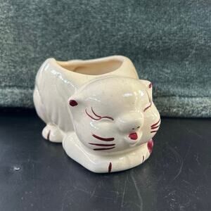 c1940s Shawnee Pottery "Puss 'n Boots" Cat Sugar Bowl